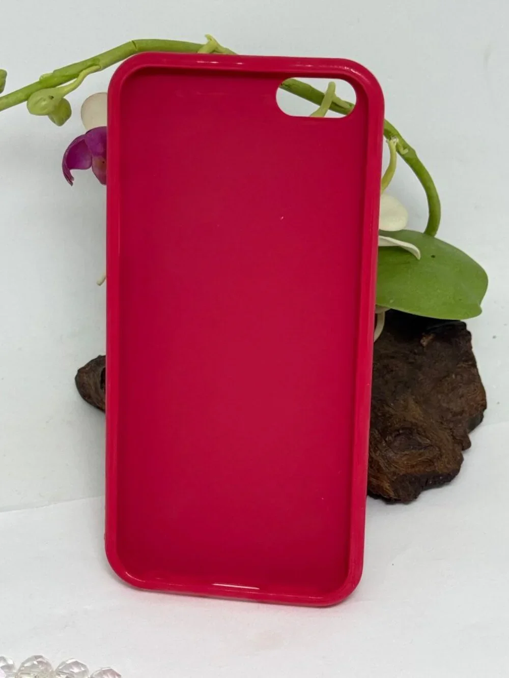 3x iPhone 5 Soft Case with Red Rhinestones Phone Protective Cover- Brand New
